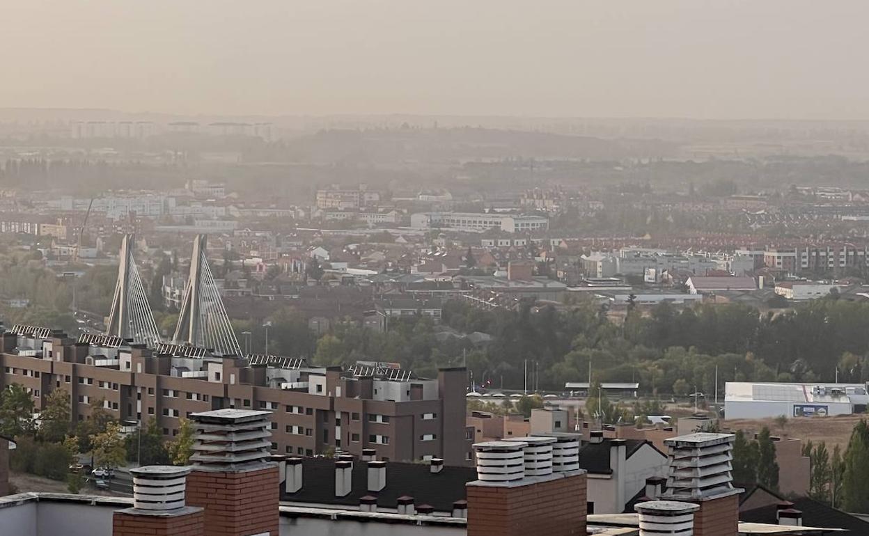 Episodio de Calima en Valladolid. 