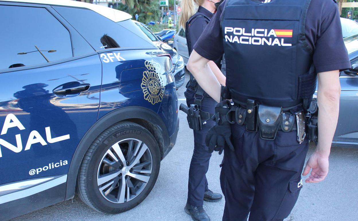 Una patrulla de la Policía Nacional. 