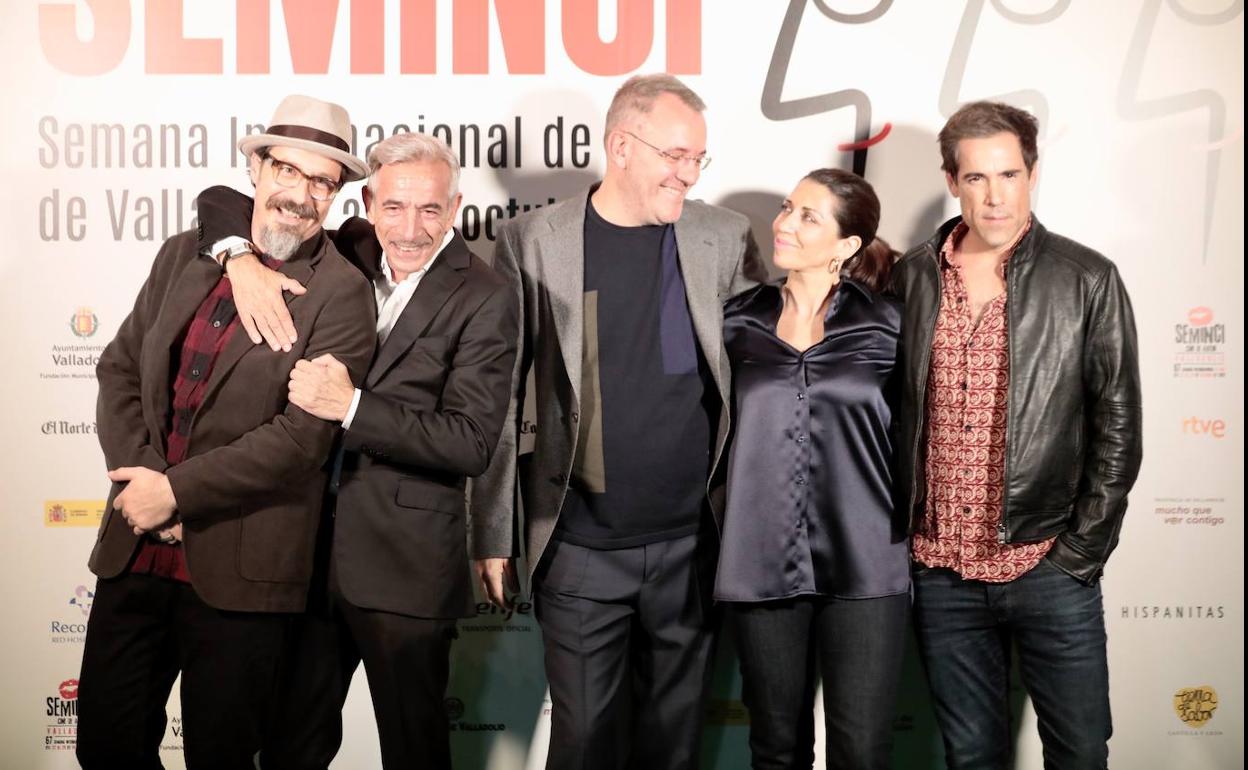 Fele Martínez, Imanol Arias, Javier Kühn, Alicia Borrachero y Unax Ugalde.