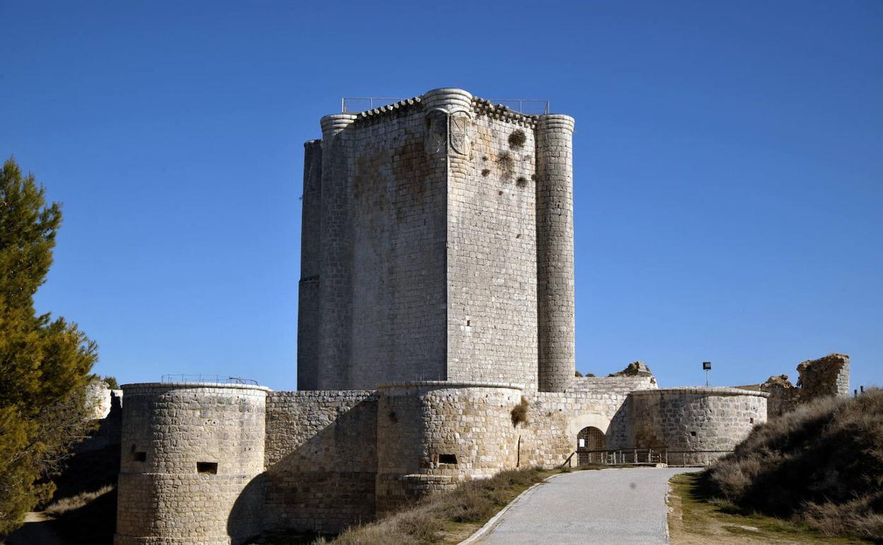 El castillo de Íscar. 