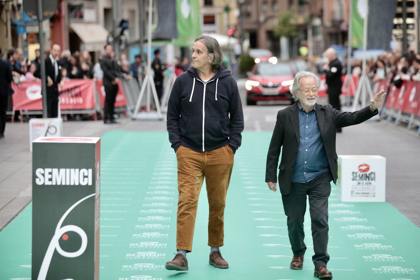 Fotos: Alfombra verde en la clausura de la Seminci 2022