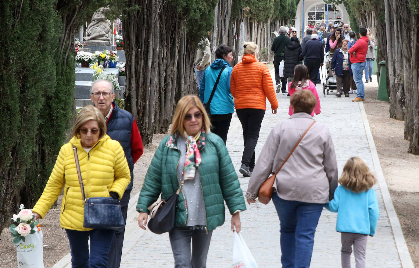 Día de Todos los Santos en Segovia. 