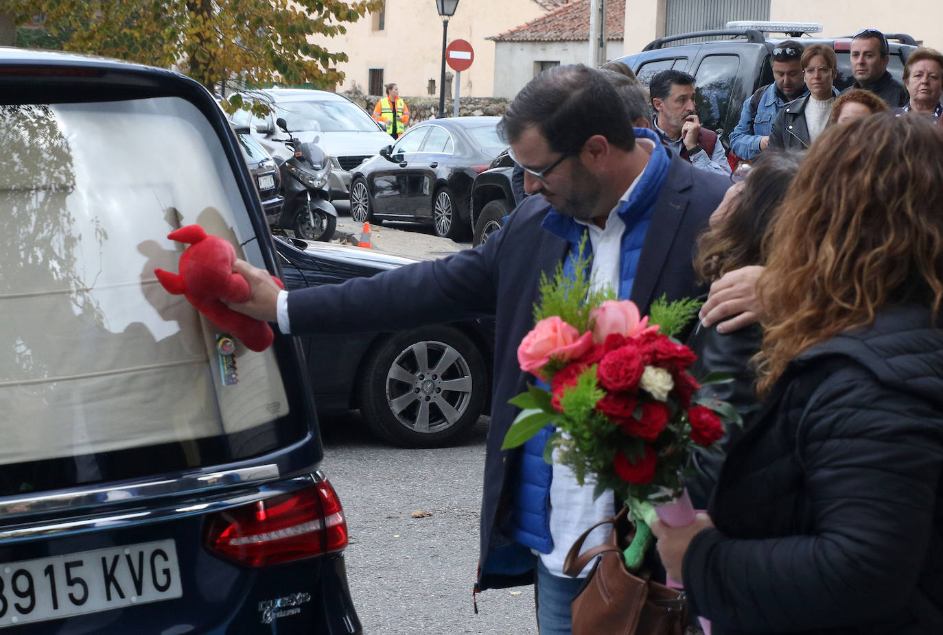 Funeral de Olivia en Torrecaballeros. 