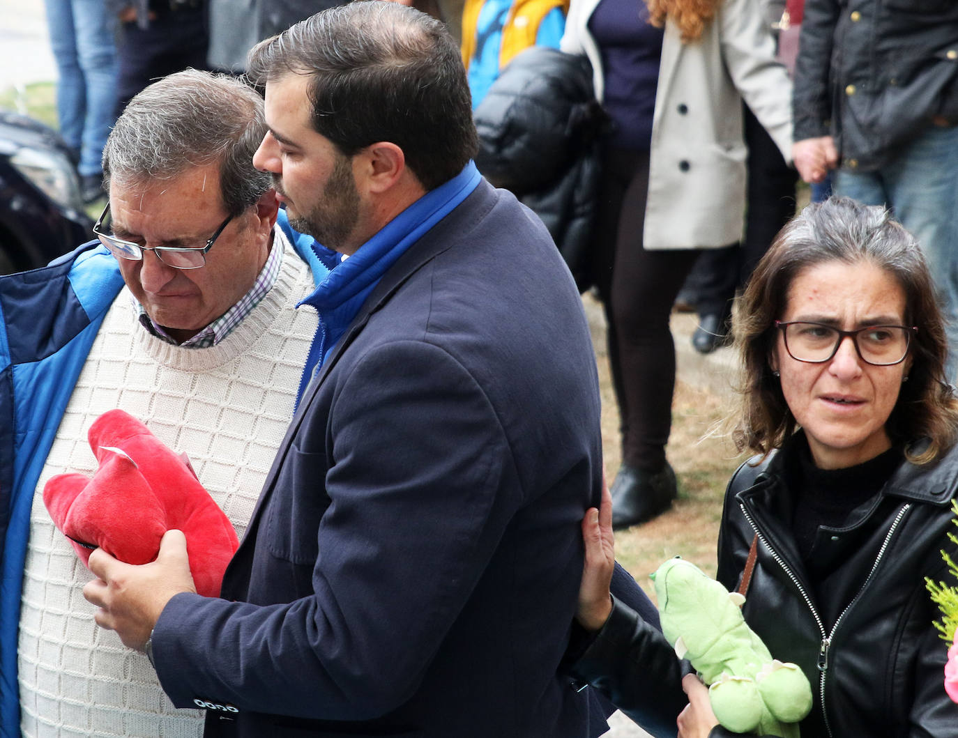 Funeral de Olivia en Torrecaballeros. 