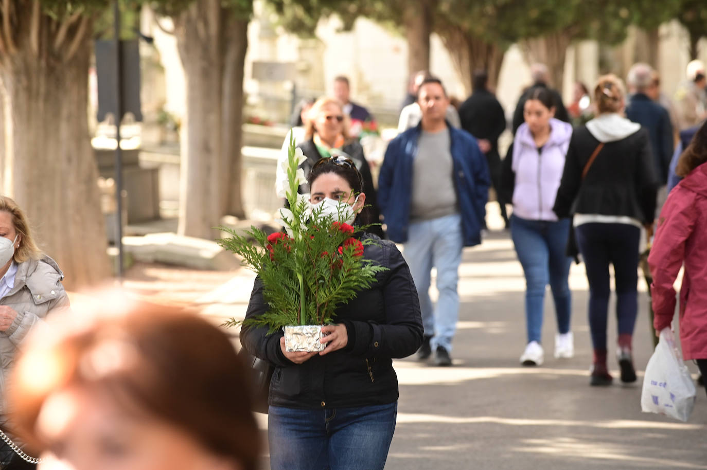 Fotos: El cementerio del Carmen de Valladolid, durante el Día de Todos los Santos