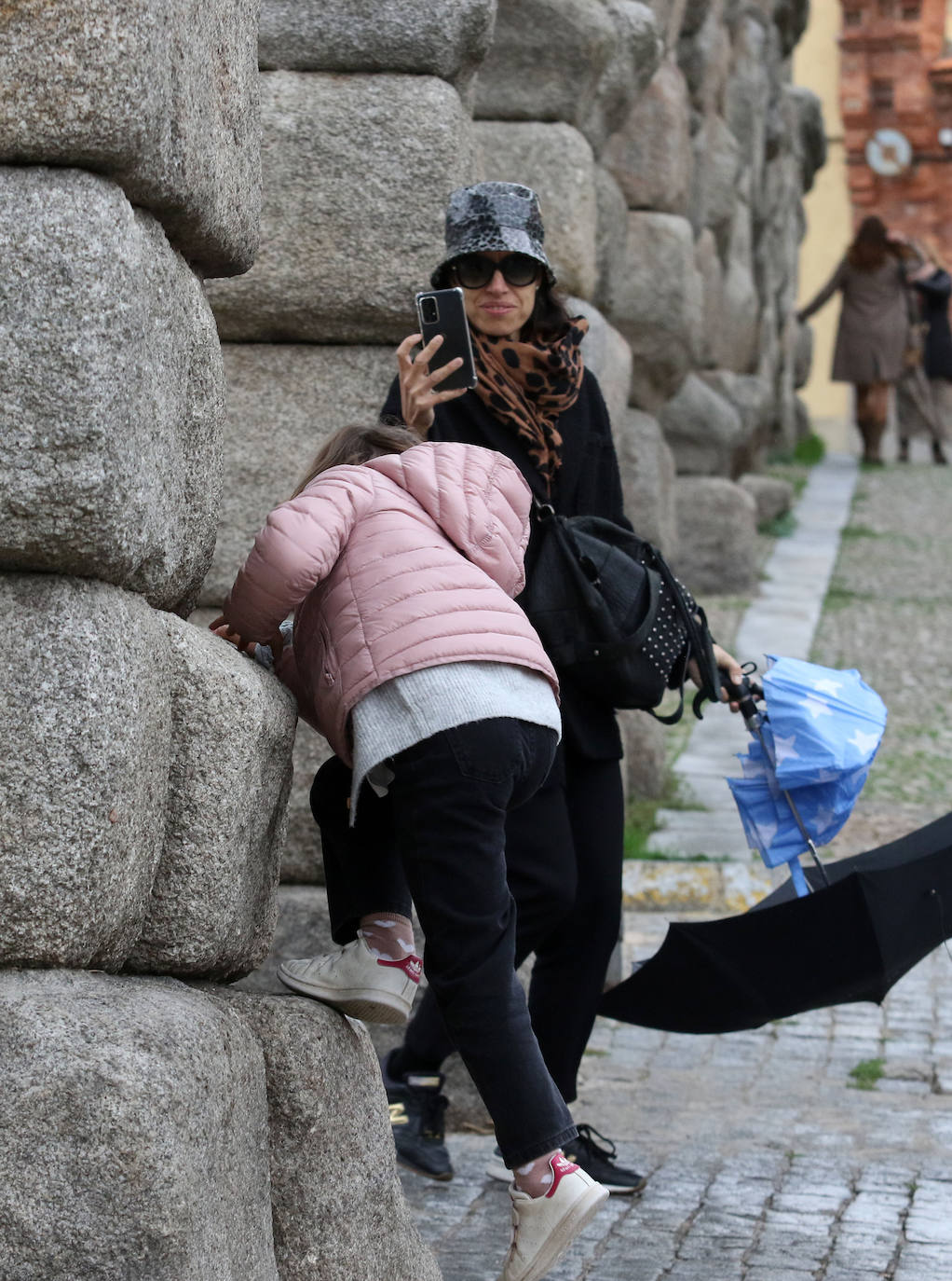 Turistas durante el puente de todos los santos. 