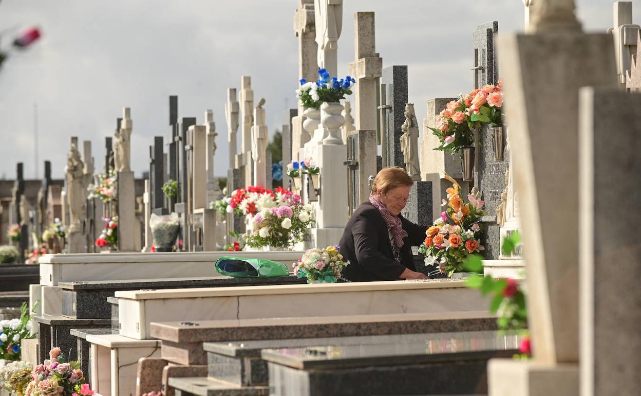 Cementerio del Carmen, este martes.