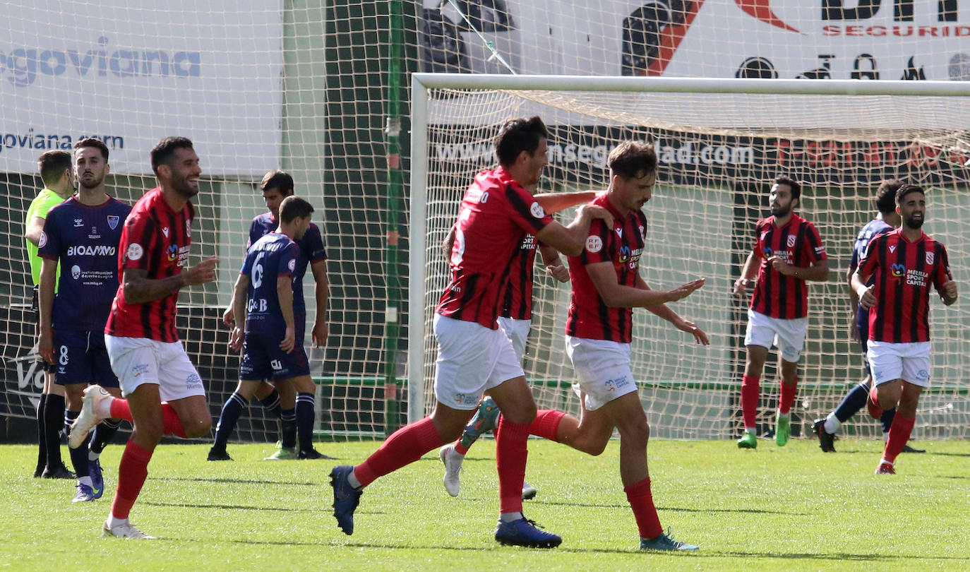 Victoria de la Gimnastica Segoviana ante el Melilla. 