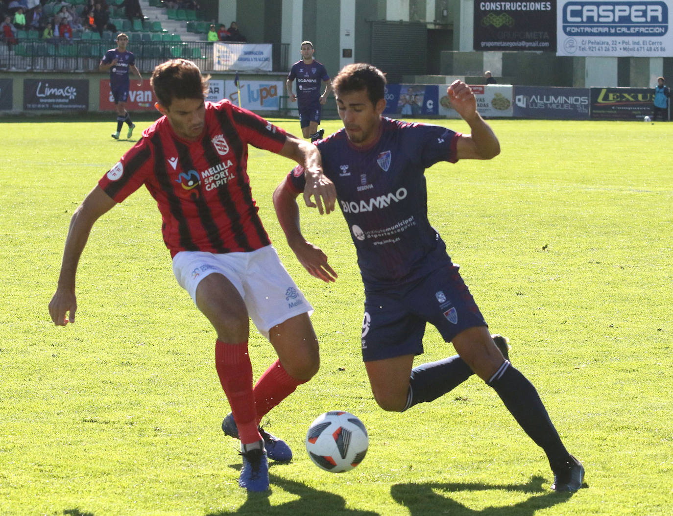 Victoria de la Gimnastica Segoviana ante el Melilla. 