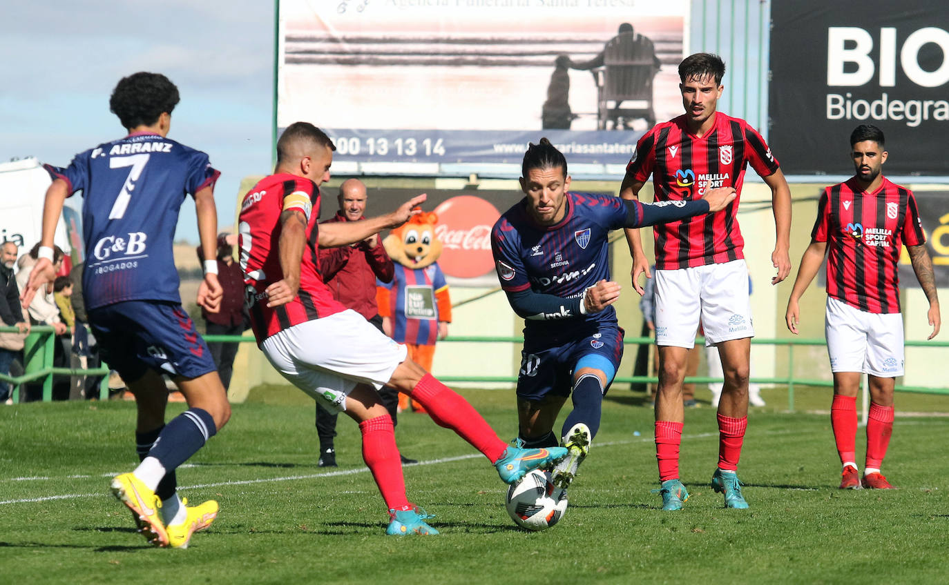 Victoria de la Gimnastica Segoviana ante el Melilla. 