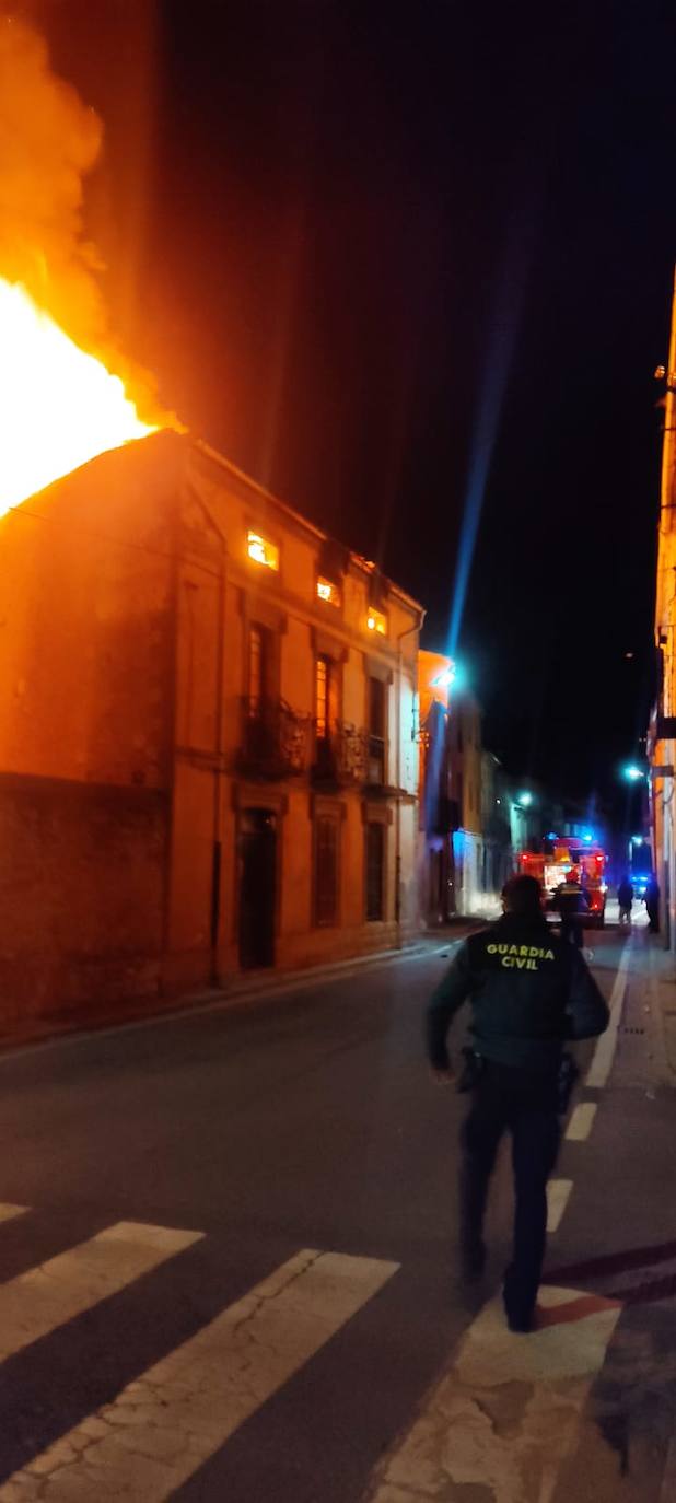 Incendio en Fuenterrebollo.