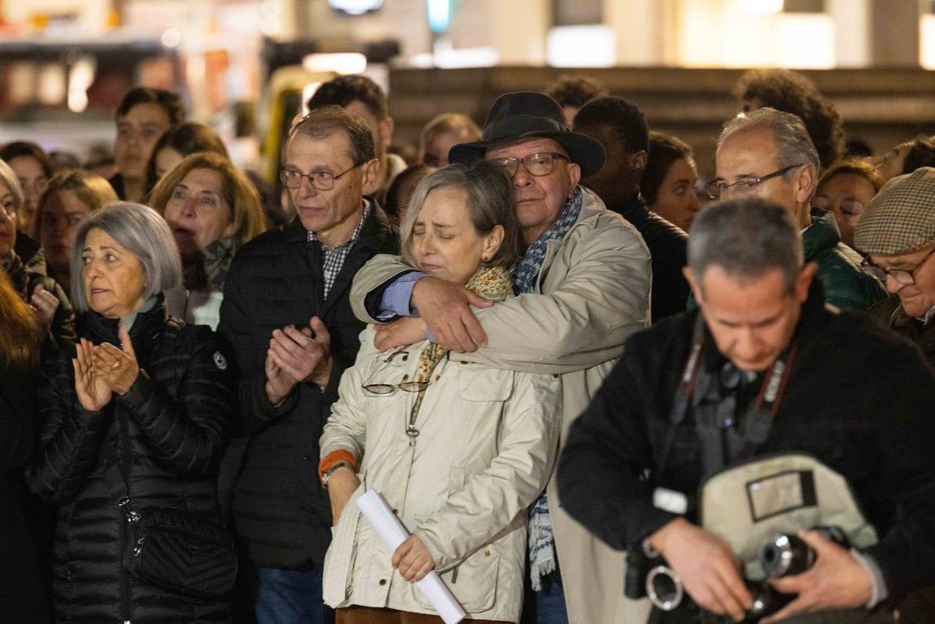 Fotos: Homenaje a Teresa Rodríguez, la enfermera vallisoletana asesinada en Bruselas