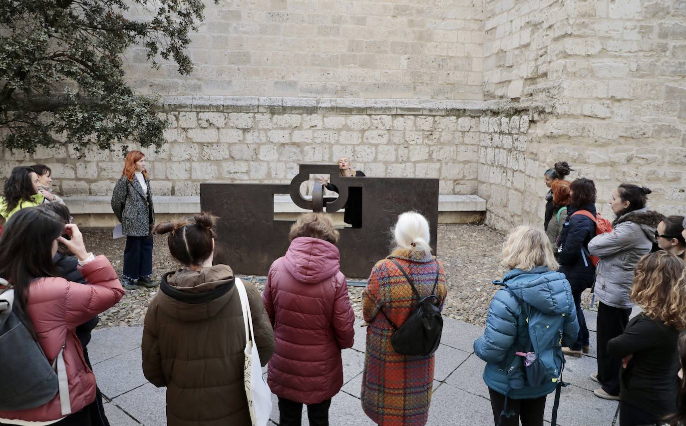 Fotos: Actos en Valladolid con motivo de los 40 años de la escultura de Chillida