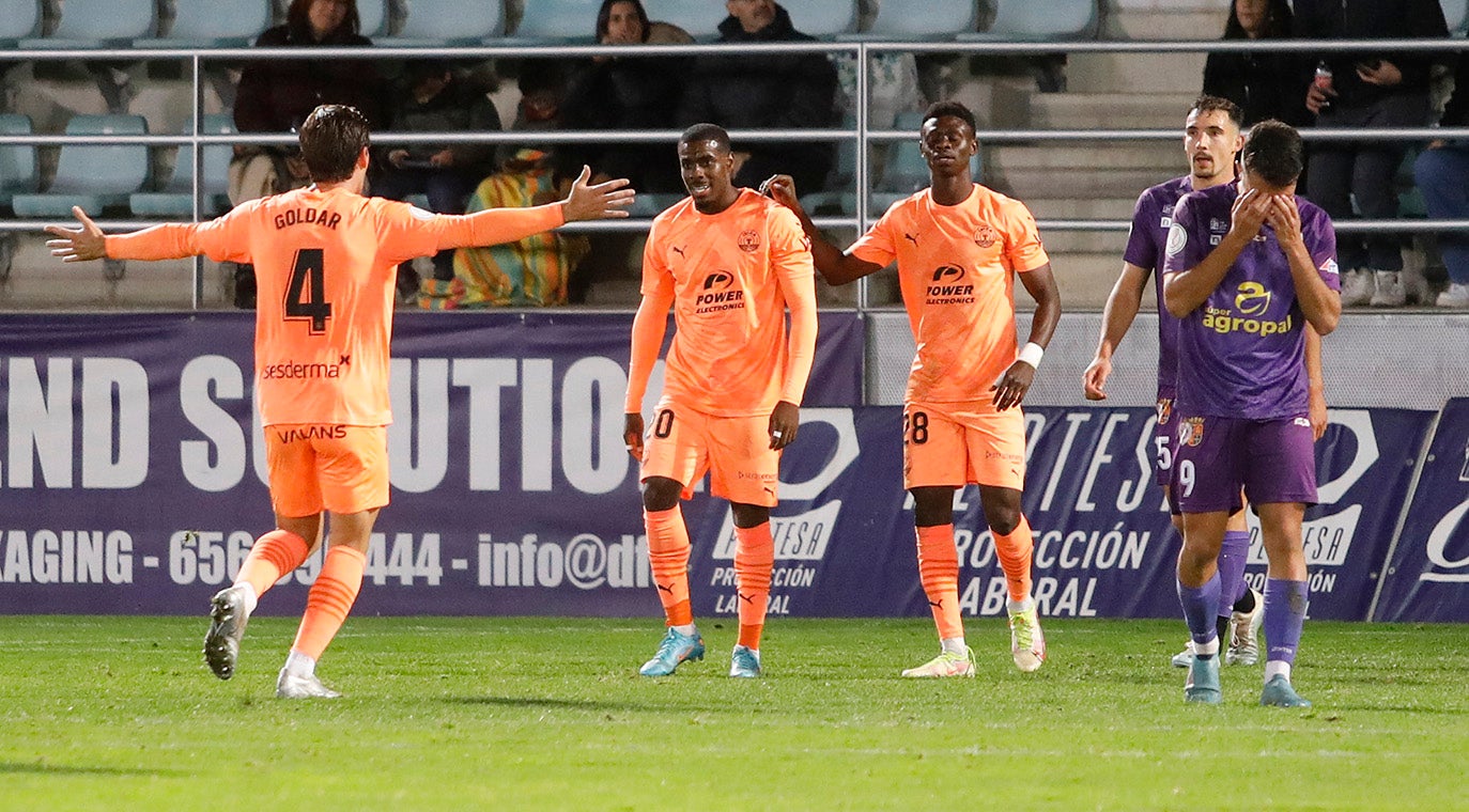 Palencia Cristo Atlético 2- 0 UD Ibiza