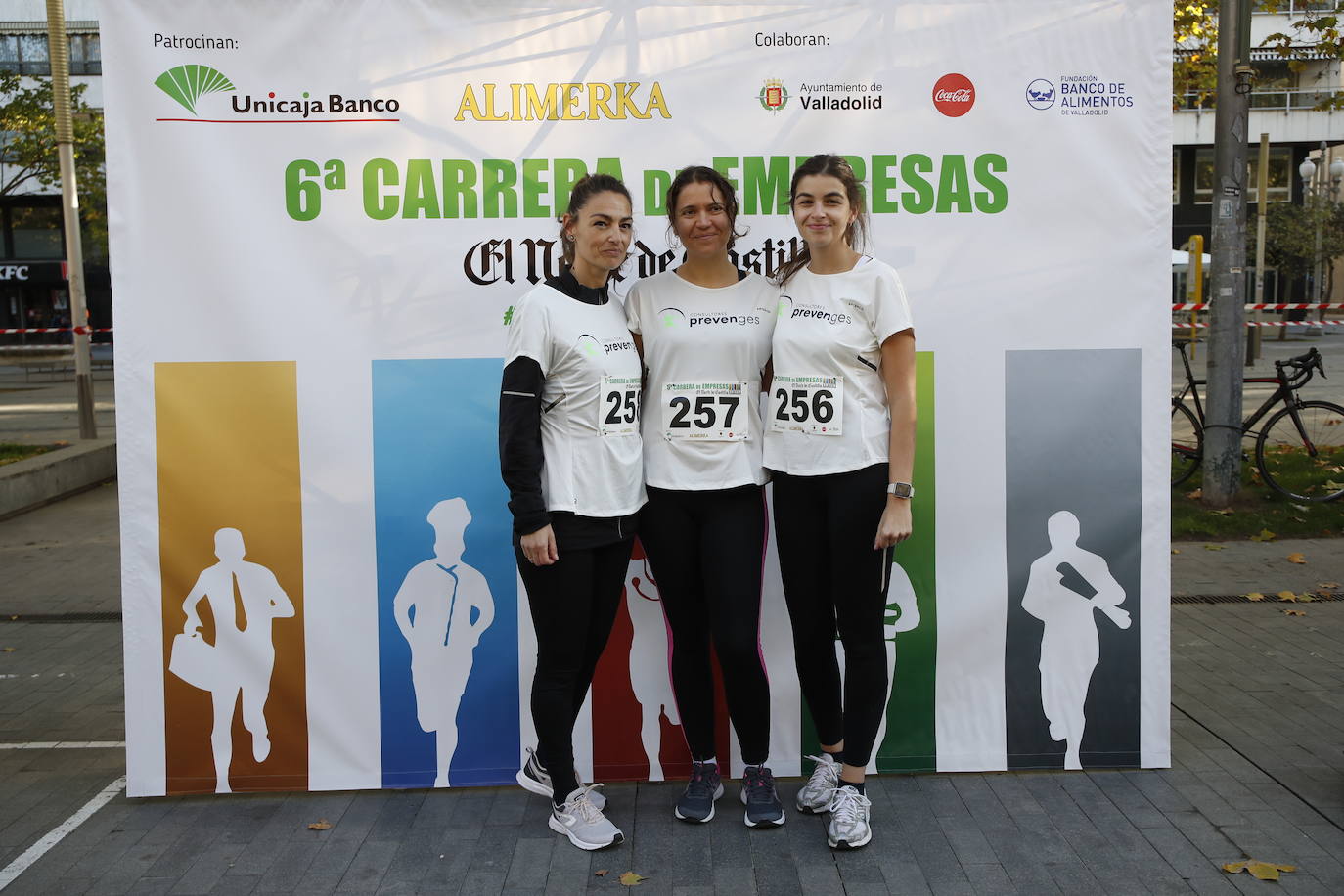 Fotos: Equipos participantes en la VI Carrera de Empresas