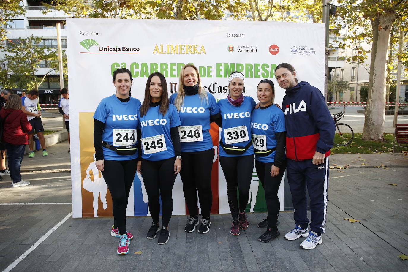 Fotos: Equipos participantes en la VI Carrera de Empresas