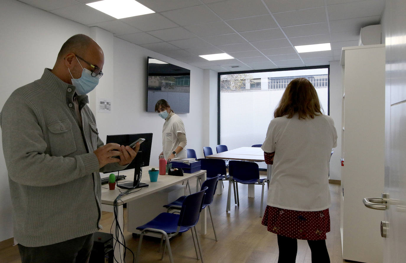 Inauguración del Hospital de dia de salud mental de Segovia. 