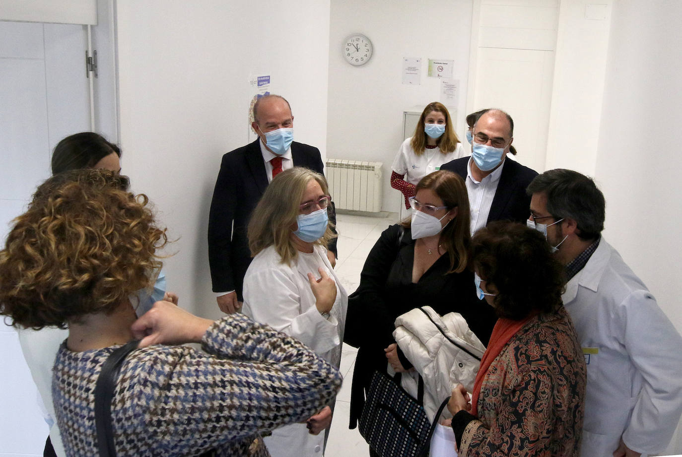 Inauguración del Hospital de dia de salud mental de Segovia. 