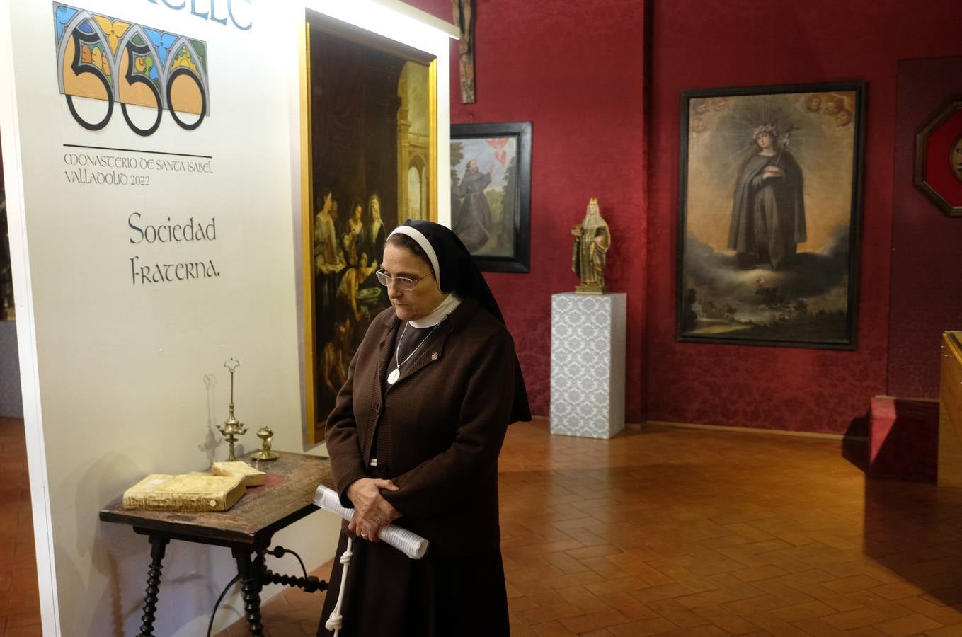 Fotos: Exposición del 550 aniversario del convento de Santa Isabel