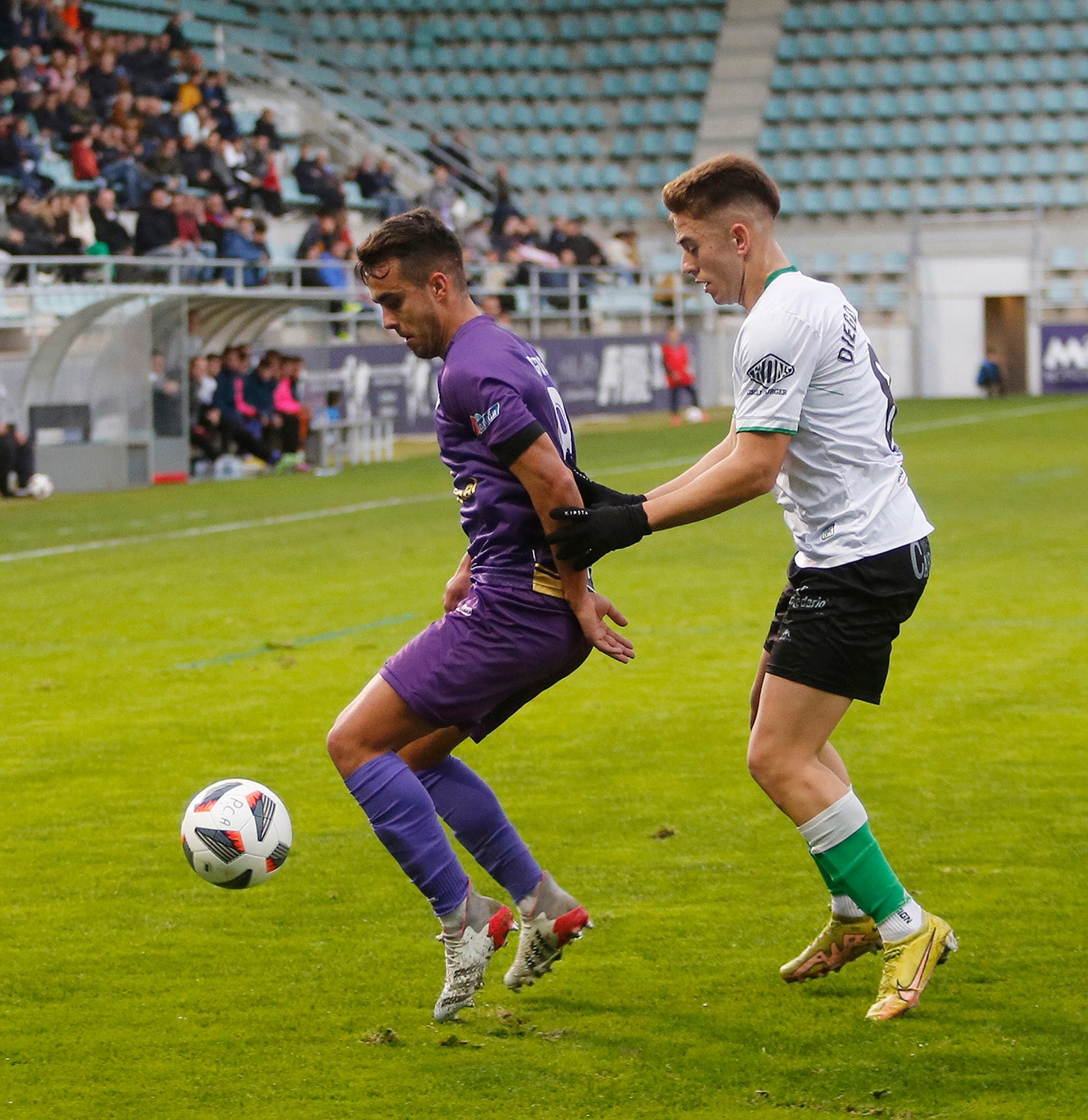 Palencia Cristo Atlético 0 - 2 Racing de Santander B