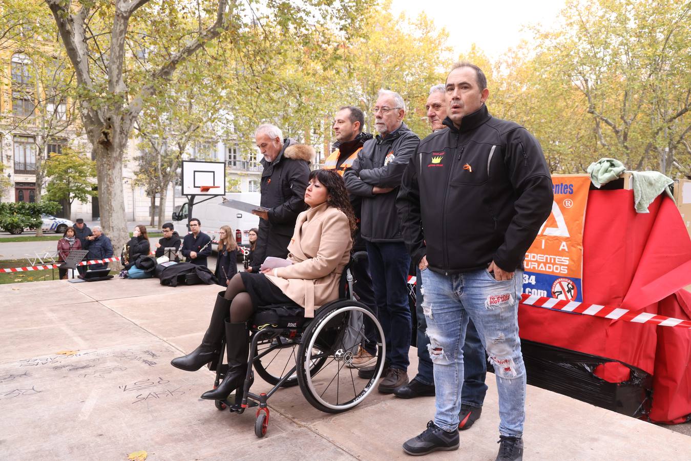 Fotos: Día Mundial de las Víctimas de Accidentes de Tráfico en Valladolid