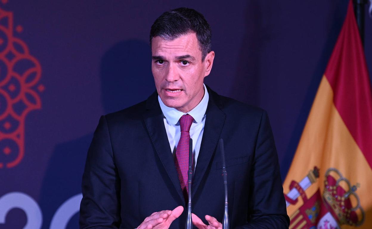 Pedro Sánchez, presidente de Gobierno.