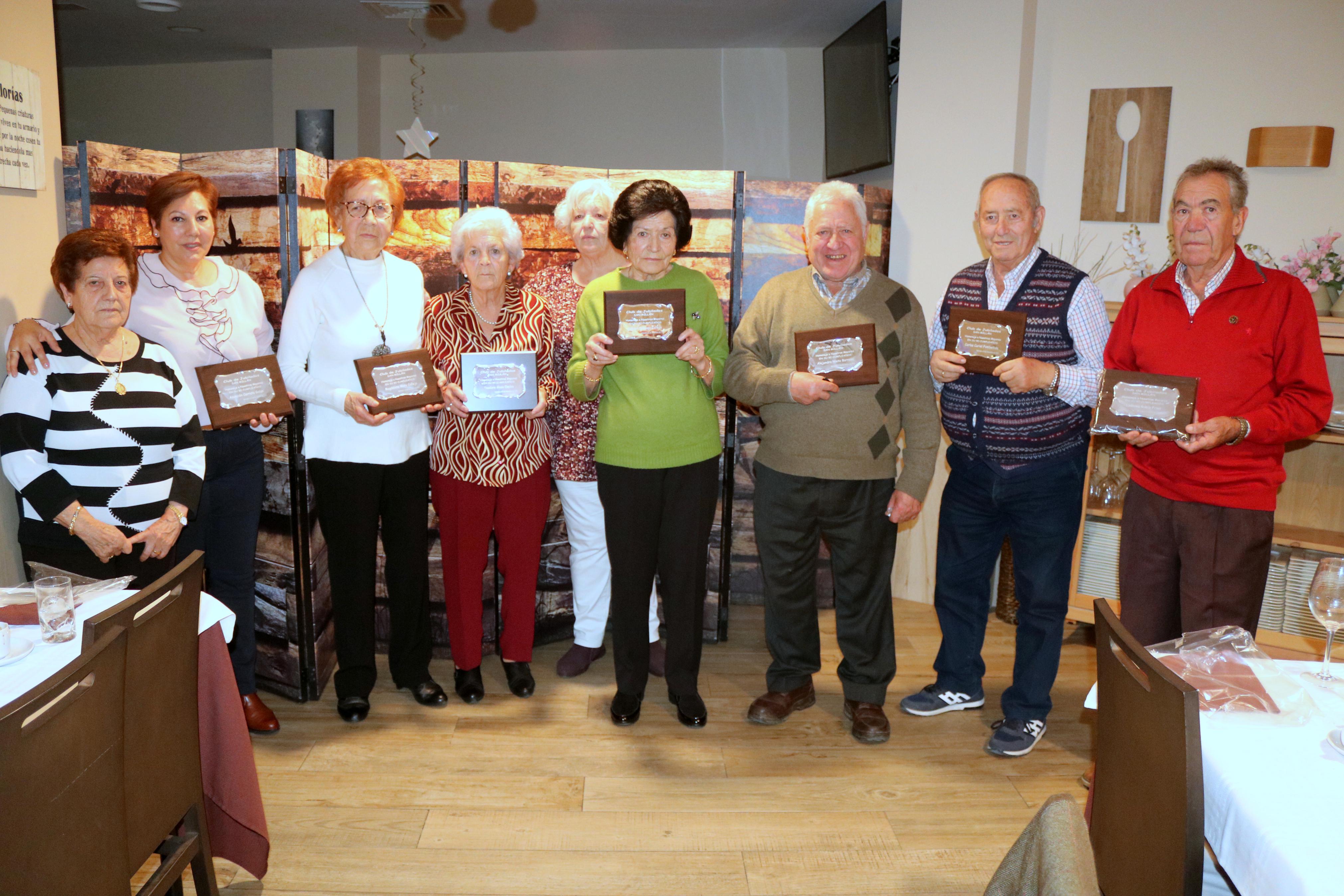 Los jubilados de Baltanás celebraron con todos los honores 'San Millanejo'