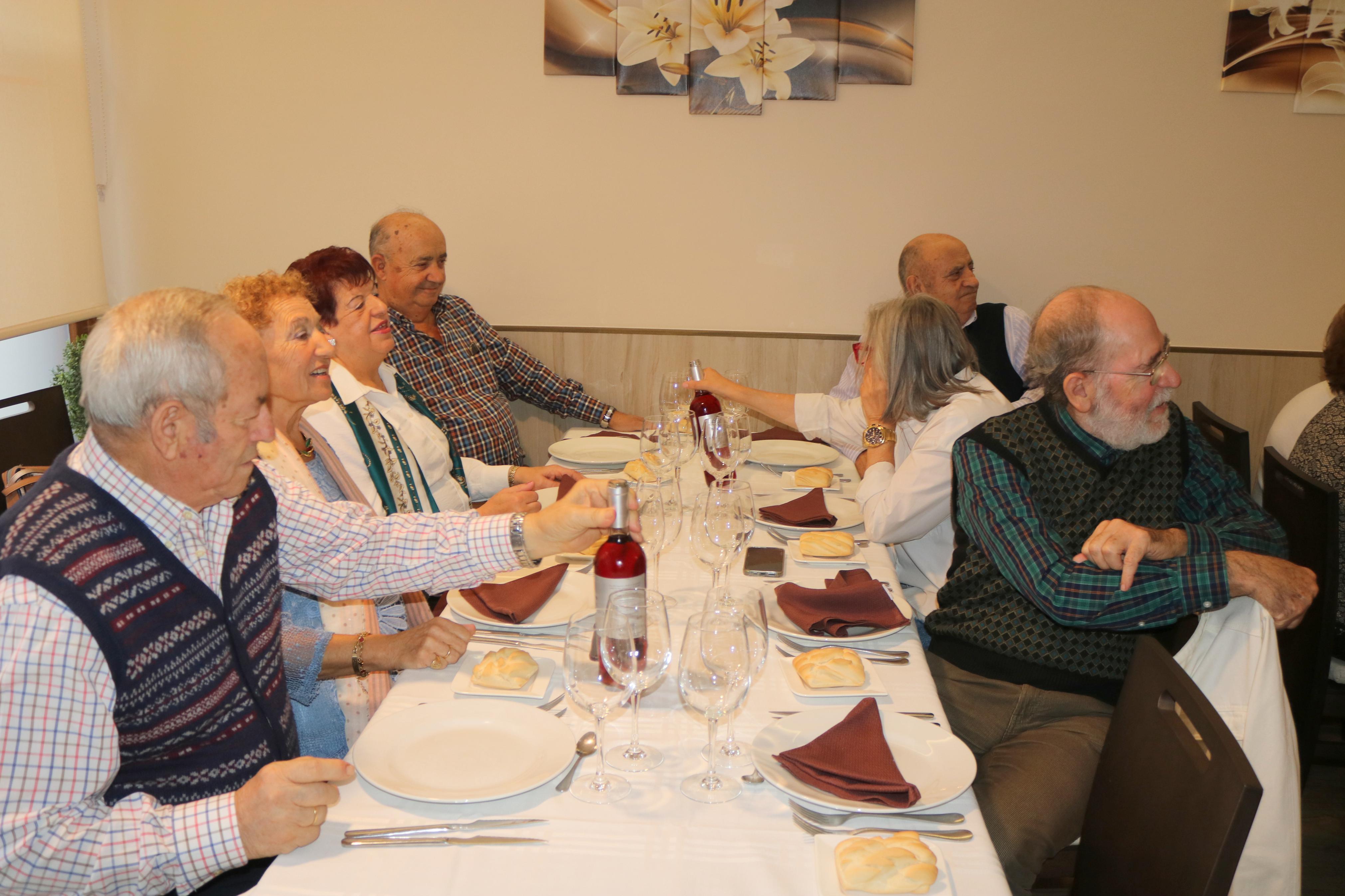 Los jubilados de Baltanás celebraron con todos los honores 'San Millanejo'