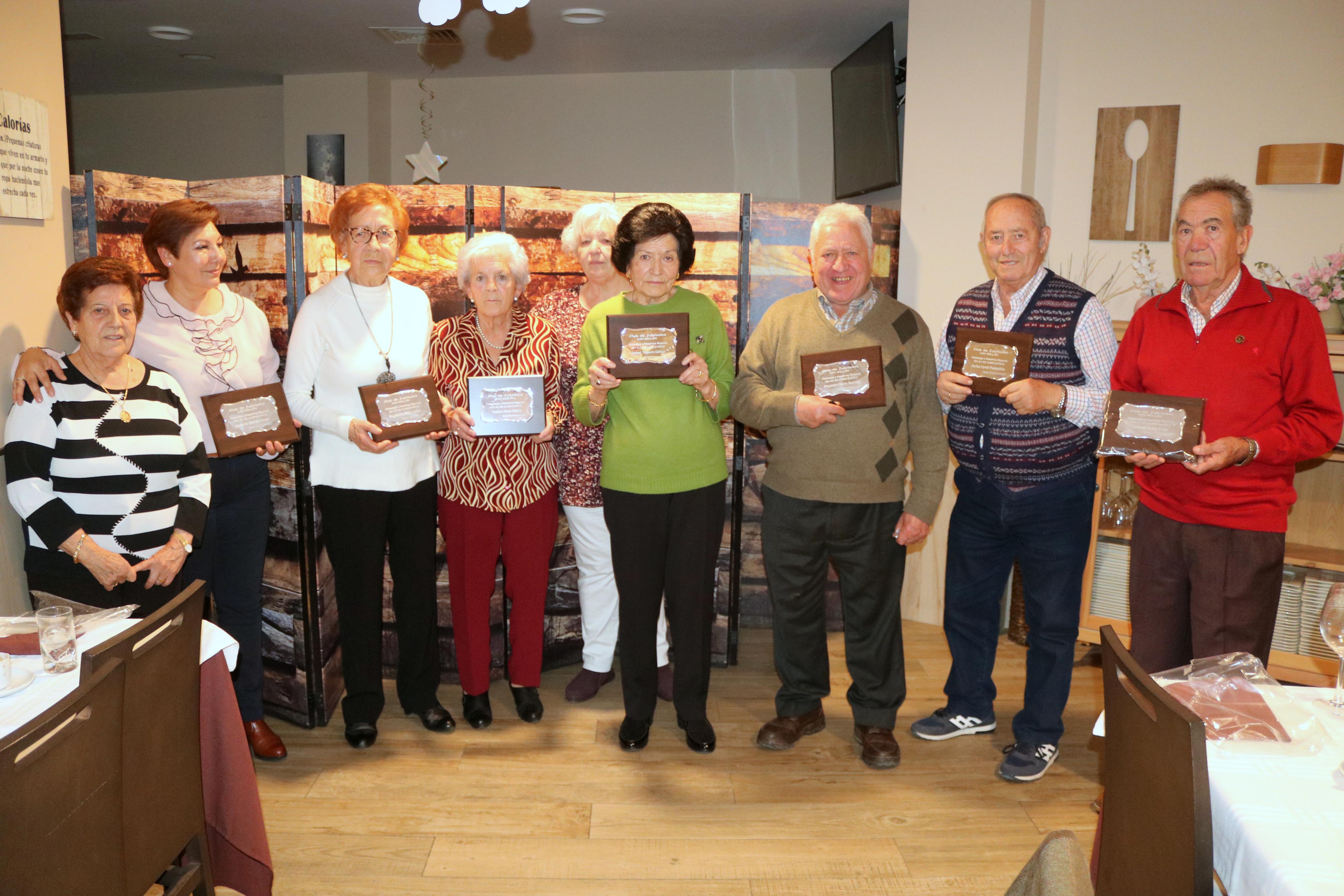 Los jubilados de Baltanás celebraron con todos los honores 'San Millanejo'