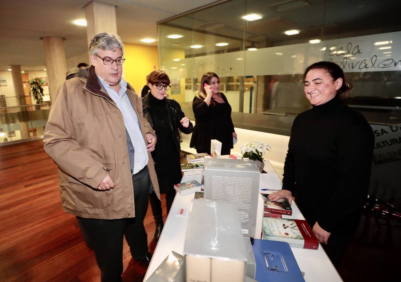 Fotos: Juan Manuel de Prada en el Aula de Cultura de El Norte de Castilla