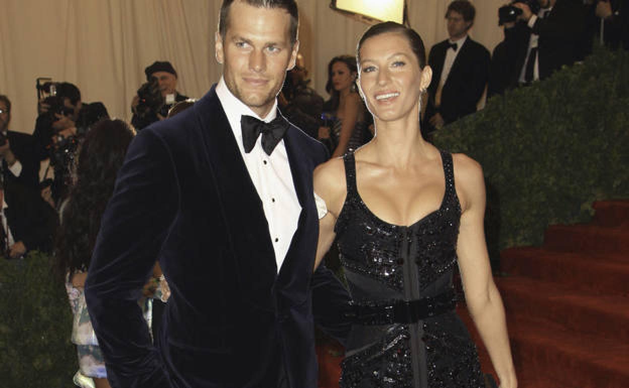 Gisele Bündchen y Tom Brady . 