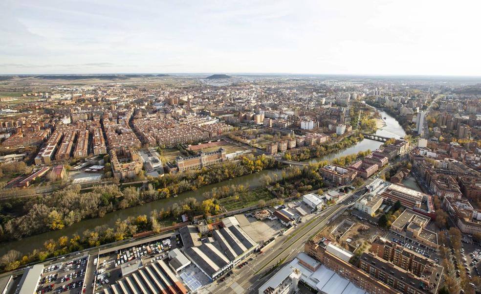 Vista aérea de Valladolid