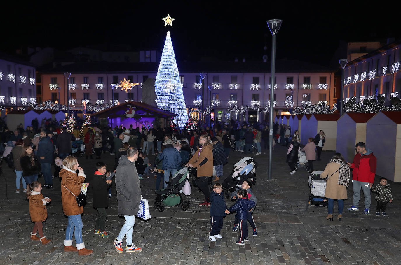 Fotos: Palencia se ilumina de Navidad