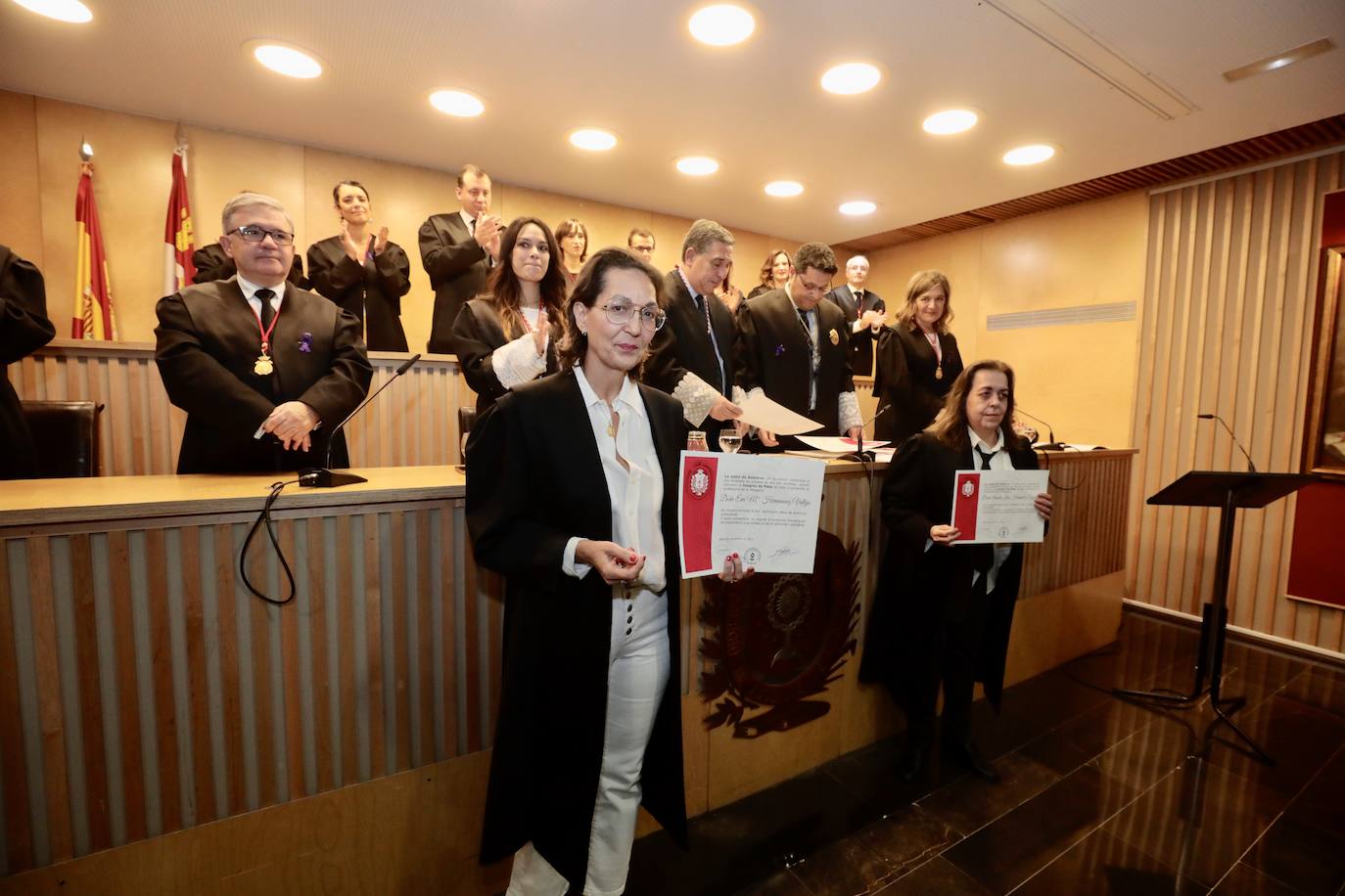 Fotos: El Colegio de Abogados de Valladolid entrega sus insignias