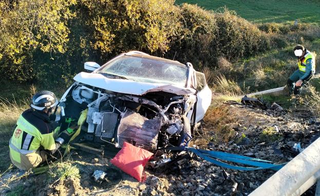 Cuatro muertos en un accidente de tráfico en la provincia de Ávila