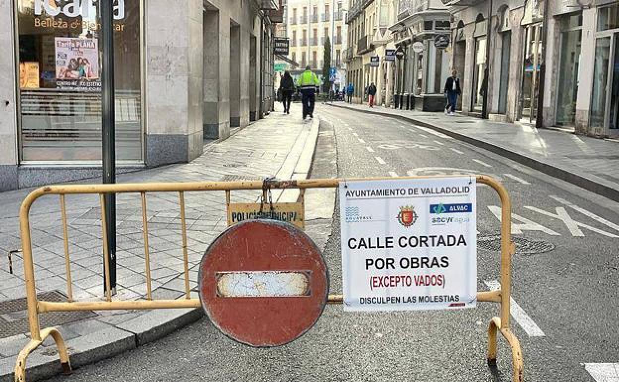 Obras en Valladolid: La calle Fray Luis de León reabre al tráfico este miércoles