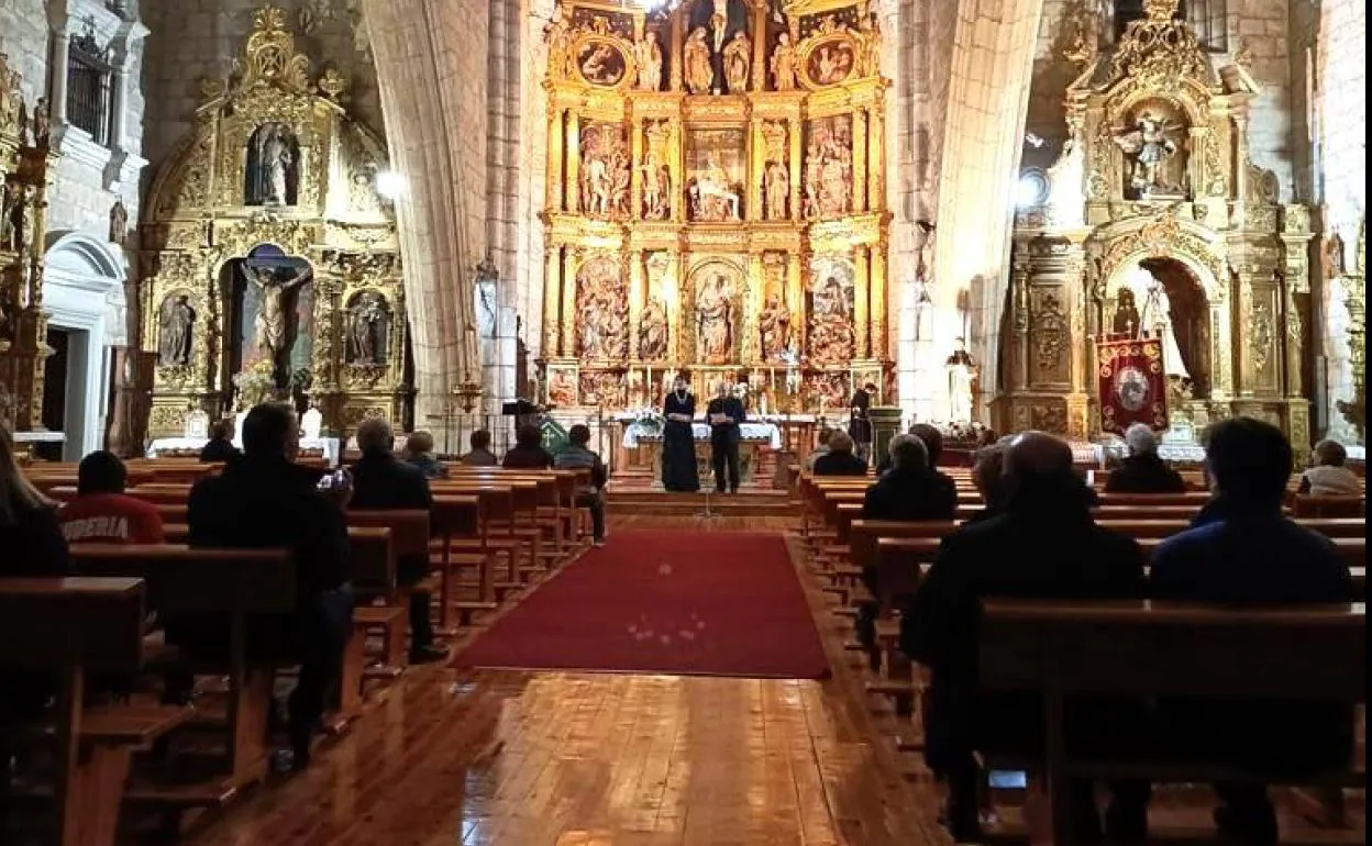 Recreación teatral en la Iglesia de Santa María de Torrelobatón 