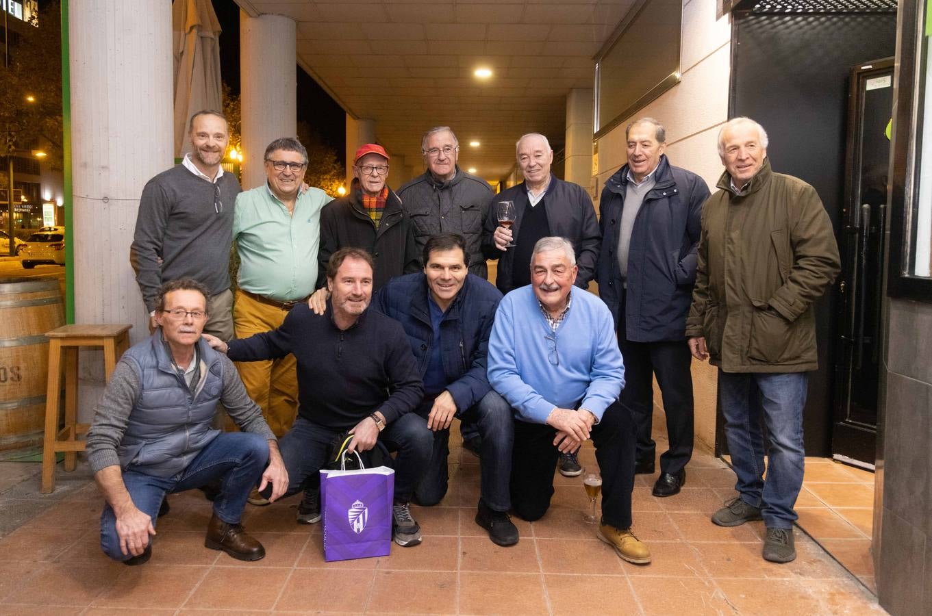 Fotos: Los veteranos del Real Valladolid rinden homenaje a &#039;Fiú&#039; Valdés