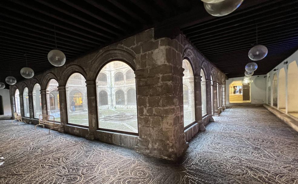 El claustro de Las Francesas es lo único que se conserva del convento origial.