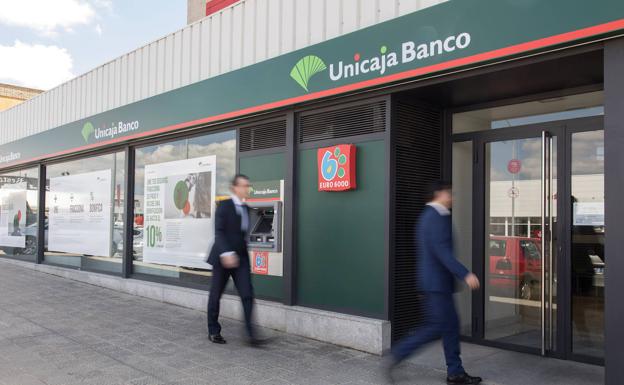 Oficina de Unicaja Banco. 