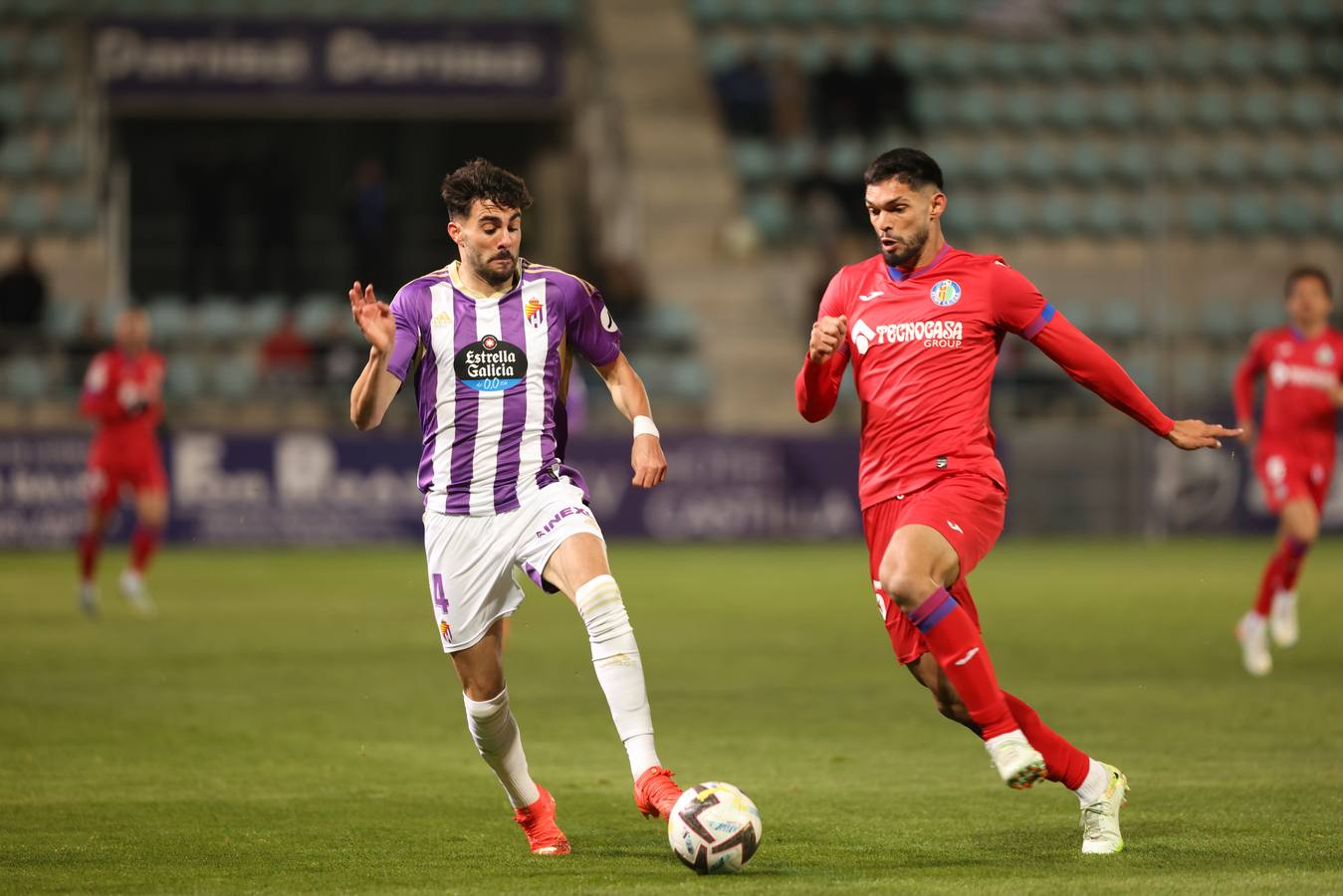 Fotos: Real Valladolid y Getafe disputan en La Nueva Balastera la primera Copa del Palencia CF (1-0)