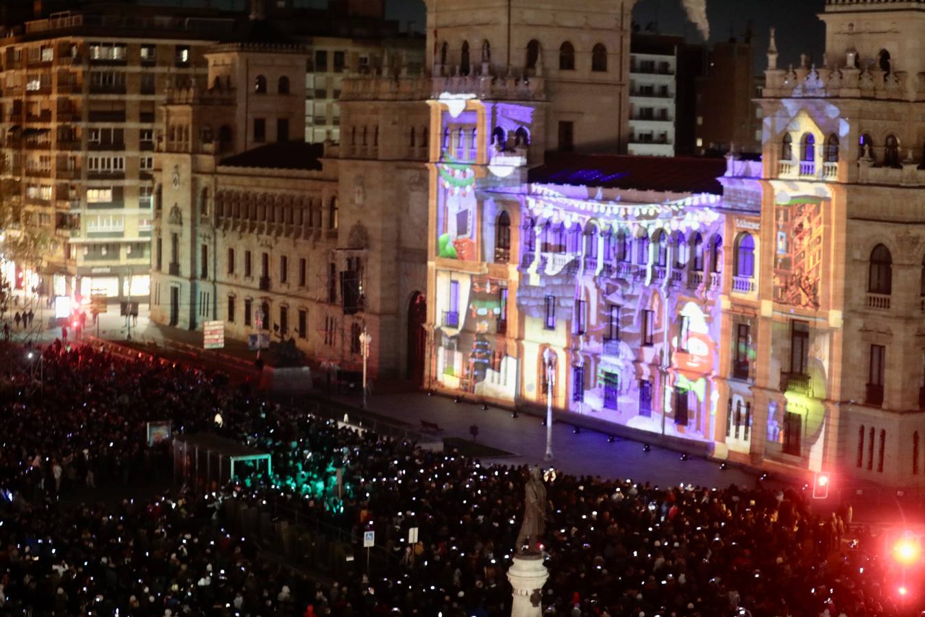 Fotos: Espectáculo de videomapping &#039;Valladolid Luce&#039;