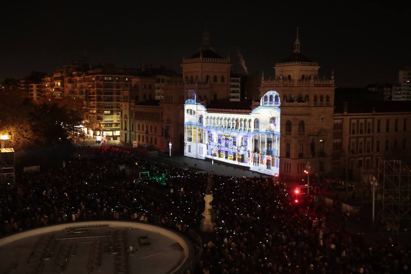 Fotos: Espectáculo de videomapping &#039;Valladolid Luce&#039;