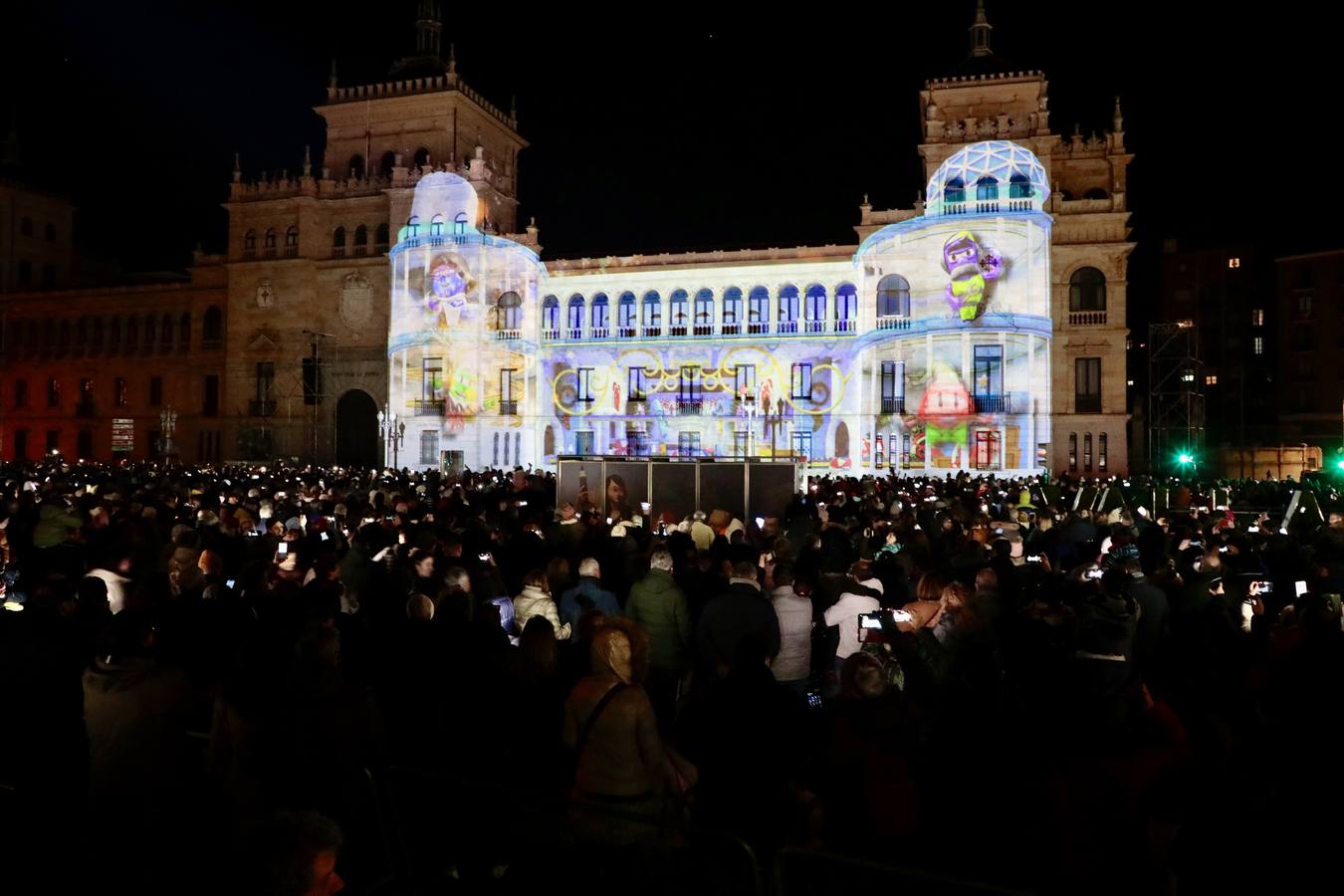 Fotos: Espectáculo de videomapping &#039;Valladolid Luce&#039;