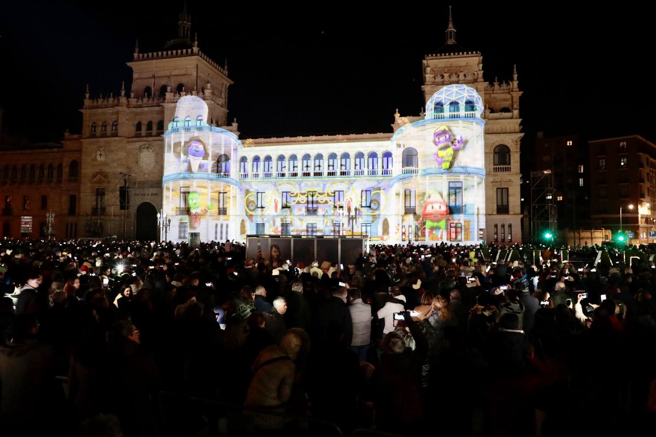 Fotos: Espectáculo de videomapping &#039;Valladolid Luce&#039;