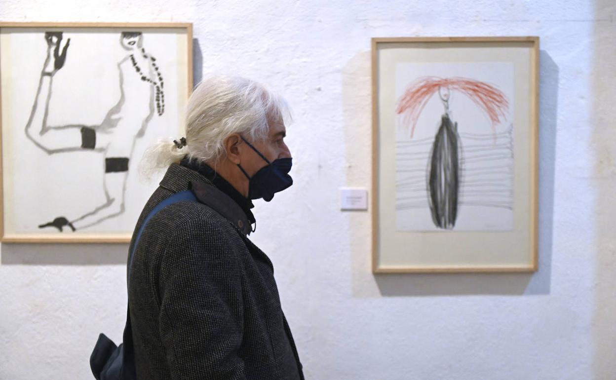 Varias de las obras que forman parte de la exposición. 