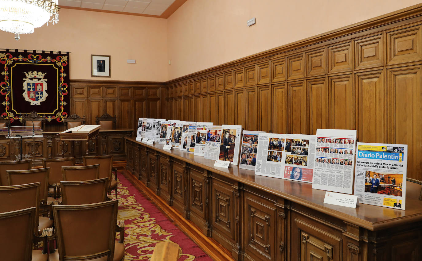 Fotos: Homenaje a los alcaldes de Palencia