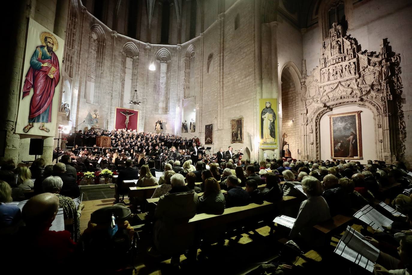 Fotos: La Joven Orquesta Sinfónica de Valladolid estrena en San Pablo un &#039;Oratorio de Navidad&#039;