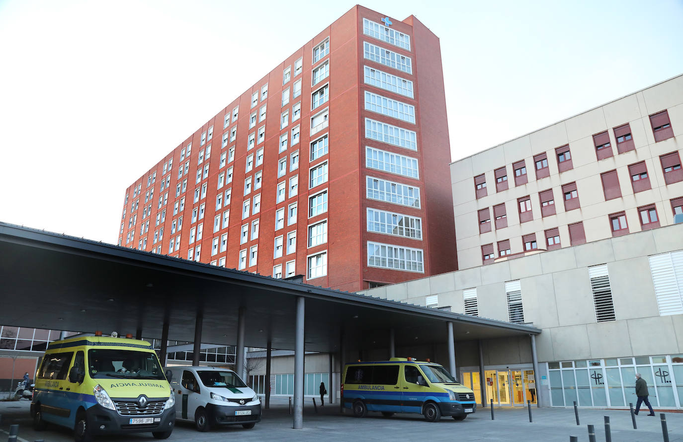 Edificio principal del actual Hospital Río Carrión. 