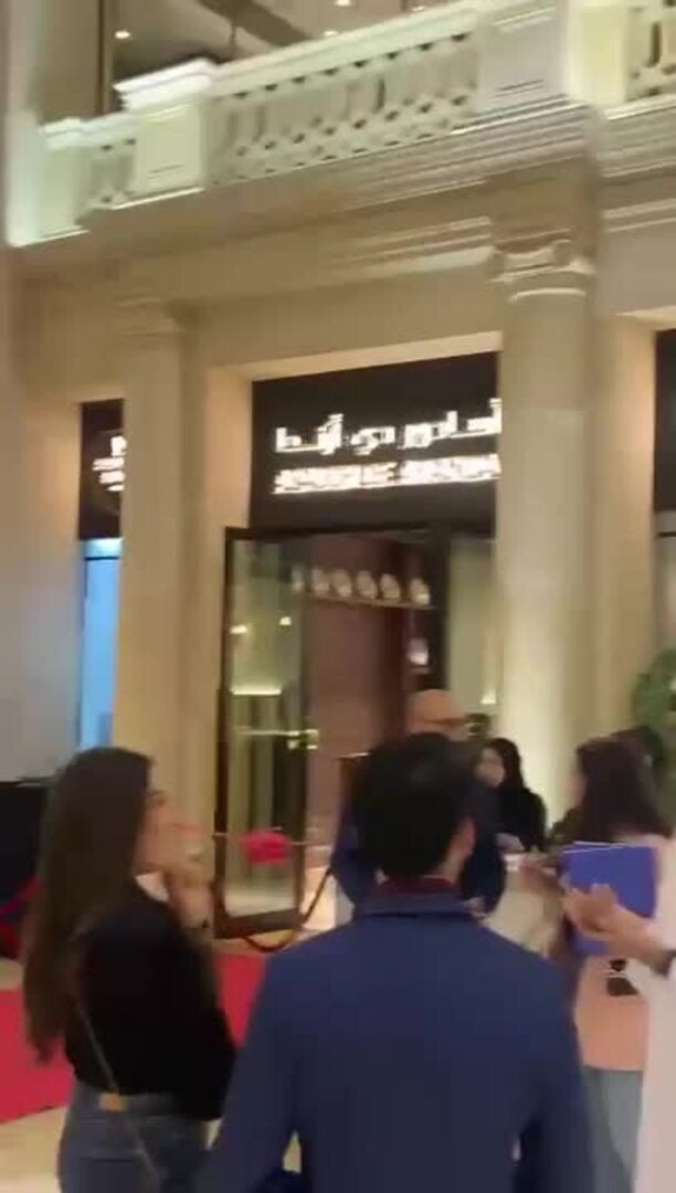 Acceso al Asador de Aranda, en Doha